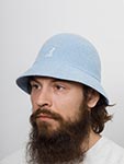 Панама KANGOL арт. 0397BC Bermuda Casual (голубой)